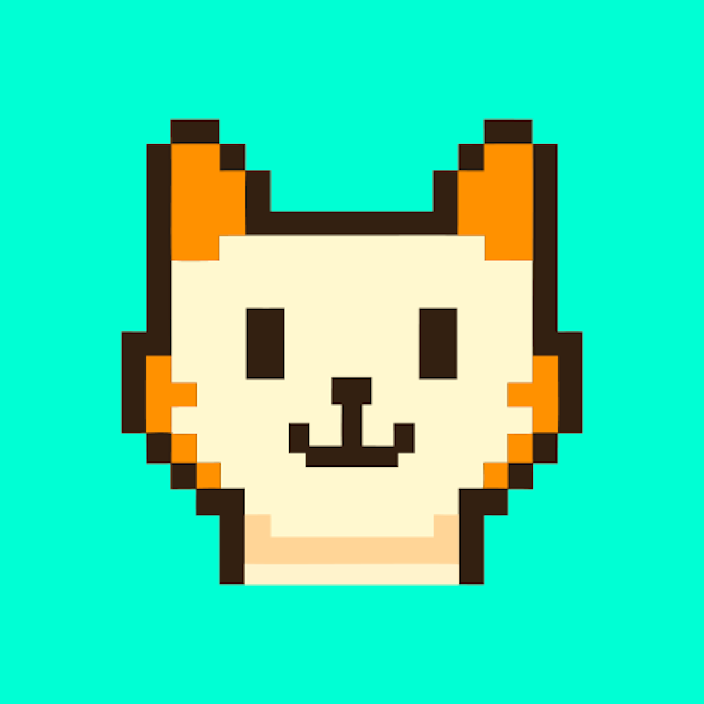 Pixel Cat Logo
